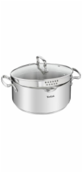 Hrnec Tefal Duetto+ 24cm stříbrný