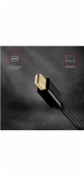 AXAGON RVDM-HI14N, Mini DisplayPort -> HDMI 1.4 redukce / adaptér, 4K/30Hz