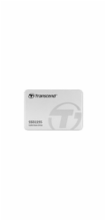 Transcend SSD225S 1TB, TS1TSSD225S TRANSCEND SSD225S 1TB SSD disk 2.5 SATA III 6Gb/s, 3D TLC, Aluminium casing, 550MB/s R, 500MB/s W, stříbrný