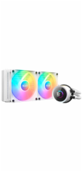 NZXT Kraken 240 RGB RL-KR240-W1 NZXT vodní chladič Kraken 240 RGB / 2x120mm fan / 4-pin PWM / LCD disp. / 6 let / bílý