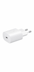 Samsung cestovní nabíječka EP-TA800EWE, PD, Fast charging, USB-C, 25 W, bílá, (bulk)
