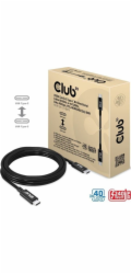 Club3D Kabel USB4 Gen3x2 Typ C 8K60Hz UHD Power Delivery 240W, (M/M), 300cm