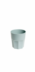 V plastovém skle Okko 003301674, 380 ml, zelená