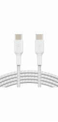 Belkin BOOST CHARGE™ USB-C/USB-C kabel, 1m, bílý - odolný - 2pack