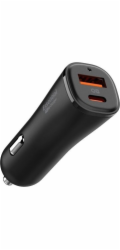 Spigen USB-C Car Charger ArcStation Essential Dual Port 48W - Black