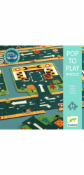 Puzzle silnice, pro děti, 72 cm x 63 cm
