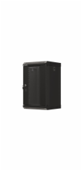 LANBERG RACKOVÁ SKŘÍŇ 10" NÁSTĚNNÁ 9U/300X300 (FLAT PACK) S PROSKLENÝMI DVEŘMI ČERNÁ