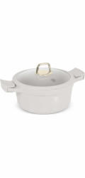 Kastrol s poklicí s titanovým povrchem 24 cm Sahara Collection BH-7787