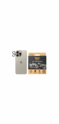 PanzerGlass Hoops - Chránic na objektiv pro mobilní telefon - sklo - barva rámu cerná - pro Apple iPhone 15 Pro, 15 Pro Max