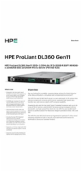 HPE DL360 G11 5515+, 64GB, 2 x 480GB SSD, RPS