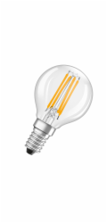 LED žárovka Osram P45, 4W, E14, 2700K, 470lm, 2 ks.