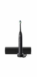 Philips Sonicare 5300 HX7101/02 sonický zubní kartáček černý, tlakový senzor, BrushSync, cestovní pouzdro