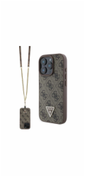 Guess PU 4G Triangle Crossbody iPhone 16