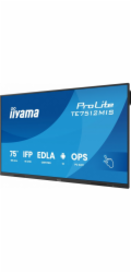 75" iiyama TE7512MIS-B4AG:IPS,4K,40P,USB-C