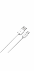 Deví kabel USB-A to USB-C Smart Series Cable 1m - White