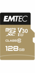 Emtec MicroSDXC 128GB UHS-I U3 V30 SpeedIN Pro