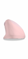 CONNECT IT FOR HEALTH LADIES PINK ergonomická vertikální myš, bezdrátová