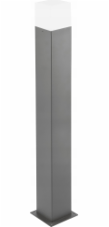 GTV Zahradní lampa LARGO-P 80, E27, MAX.15W, IP44, AC220-240V, 50-60Hz, sloupová, grafitová