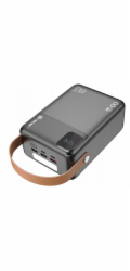 Tracer 47826 Prime-V8 80000mAh QC22.5W+PD20W Power Bank, Black