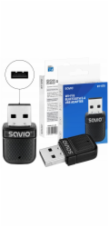 Savio BT-070 karta/adaptér rozhraní USB 2.0