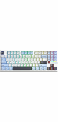 Klávesnice AULA Gasket F87 Pro V2 Glacier Blue Star Vector RGB