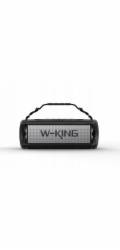 Bezdrátový Bluetooth reproduktor W-KING D8, černý a stříbrný