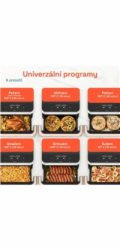Cosori Dual Blaze TwinFry chytrá horkovzdušná fritéza10 L, keramika, bílá