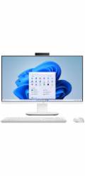 ASUS AIO VM640KA-WPC046W Ryzen AI 5 330, 23,8" FHD, 100 Hz, 250 nitů, široký úhel pohledu, AG, 16 GB DDR5, SSD 512 GB, Radeon 820M, WLAN + BT, kamera 5 MP + IR, Windows 11, bílá, 2 roky záruka s doruč