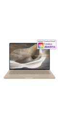 ASUS NTB Zenbook A14 (UX3407QA-OLED180W), X1 26 100, 14" 1920x1200, 16GB, 1TB SSD, Adreno, W11 Home, Zabriskie Beige