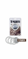 Sada těsnění Pezzetti pro hliníkové moka konvice na 2 šálky