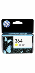HP (364) inkoustová náplň Vivera žlutá CB320EE originál