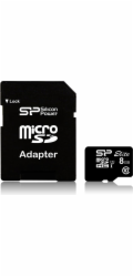 Silicon Power Elite 8GB microSDHC UHS-I  paměť flash Třída 10