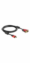 DeLOCK adaptér HDMI A (samec) > DVI (samec)