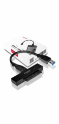 AXAGON ADSA-1S6, USB3.0 - SATA 6G UASP HDD/SSD adaptér vč. 2.5" pouzdra
