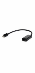 GEMBIRD Kabel red. miniDisplayport na HDMI, M/F, černá