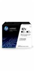 HP 87X 2-pack High Yield Black Original LaserJet Toner Cartridges (CF287XD) (18,000 / 18,000 pages)