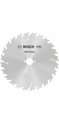 Bosch Powertools Kotouč do kotoučové pily PRO Wood, O 250 mm, 24 zubů (otvor 30 mm, pro stolní pily)