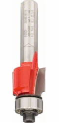 Bosch Powertools Zaoblovací fréza Expert for Wood, poloměr 2 mm (stopka O 8 mm, dvojitá drážka, vodicí kuličkové ložisko)