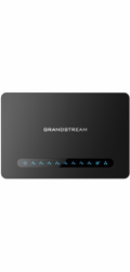 Adaptér Grandstream HandyTone HT818 (ATA), IP brána, 8x FXS, 2 SIP účty, 1x Gbit LAN, NAT router, 3-cestná konf., auto-p