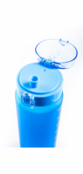 Láhev G21 na pití, 1000 ml, modrá-zmrzlá