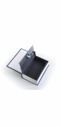 Trezor kniha G21 180 x 115 x 55 mm modrá