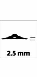 Einhell Nůž pro křovinořez 3405082, pro akumulátorový křovinořez AGILLO