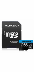 ADATA MicroSDHC karta 256GB UHS-I Class 10, Premier + adaptér