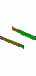Bluewalker PowerWalker Rack Mount Kit - RK7 1U