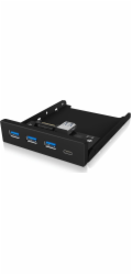 Přední panel Icy Box 3x USB 3.0 + 1x USB-C (IB-HUB1418-i3)
