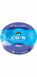 CD-R Verbatim DL 700MB (80min) 52x Extra protection 10-spindl RETAIL