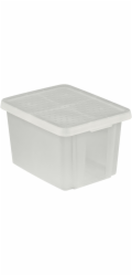CURVER Essentials Úložný box s víkem Průsvitná 26l