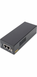 DIGITUS Injektor Gigabit Ethernet PoE ++, napájecí piny 802.3bt: 4/5 (+), 7/8 (-) a 3/6 (+), 1/2 (-), 85 W
