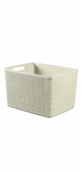 Box Curver Jute L 20L béžový