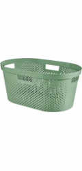 Koš na prádlo Curver Infinity Dots 40L zelený